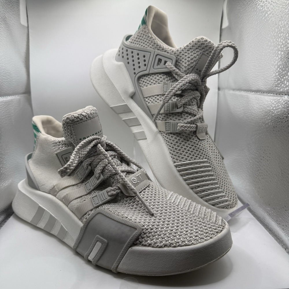 Adidas EQT Bask Adv 91-18 Basketball Equipment Sneakers Shoes Men's Size 5 Gray